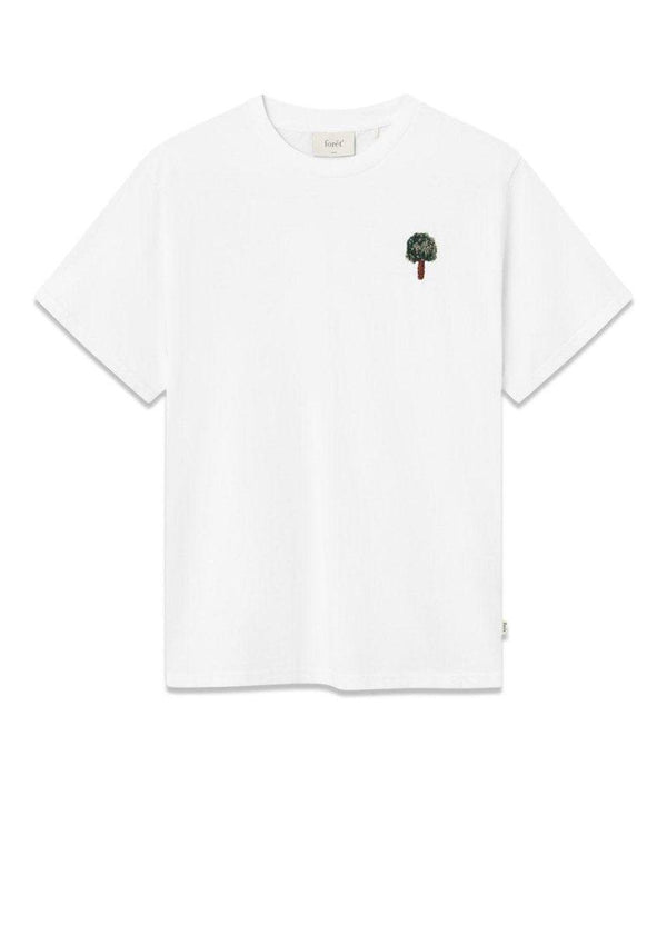 Foréts SPEAR T-SHIRT - White/Dark Green. Køb t-shirts her.