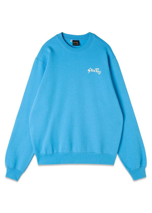 Stan Rays STAN CREW - Gulf Blue/Natural. Køb sweatshirts her.