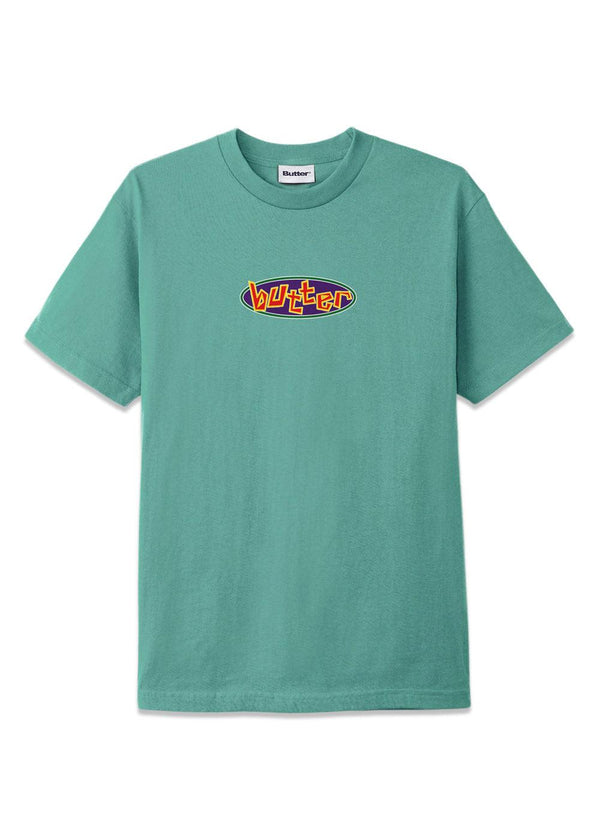 Butter Goods' Scattered Tee - Seafoam. Køb t-shirts her.