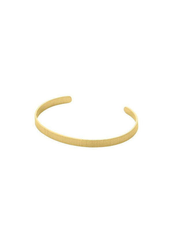 Pernille Corydons Sea Reflection Wide Bracelet - Gold. Køb armbånd her.