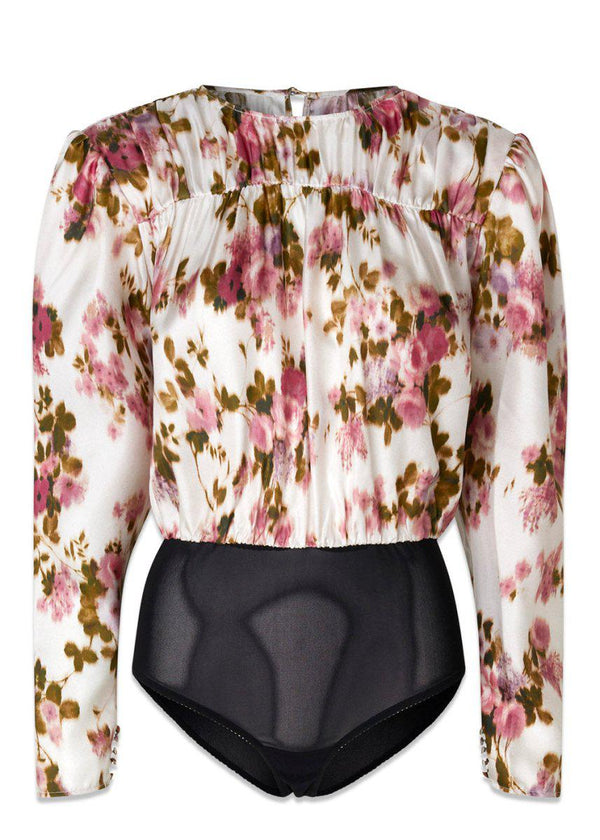 The Garments Sevilla Body - Watercolour Flower Print. Køb blouses her.