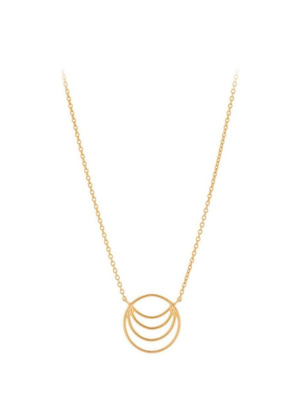 Pernille Corydons Silhouette Necklace - Gold. Køb halskæder her.