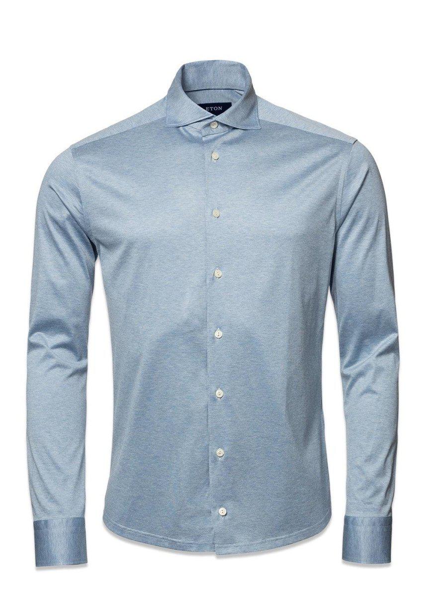 Slim-Jersey Shirt - Light Blue Shirts83_100003273_LIGHTBLUE_M7313582350702- Butler Loftet