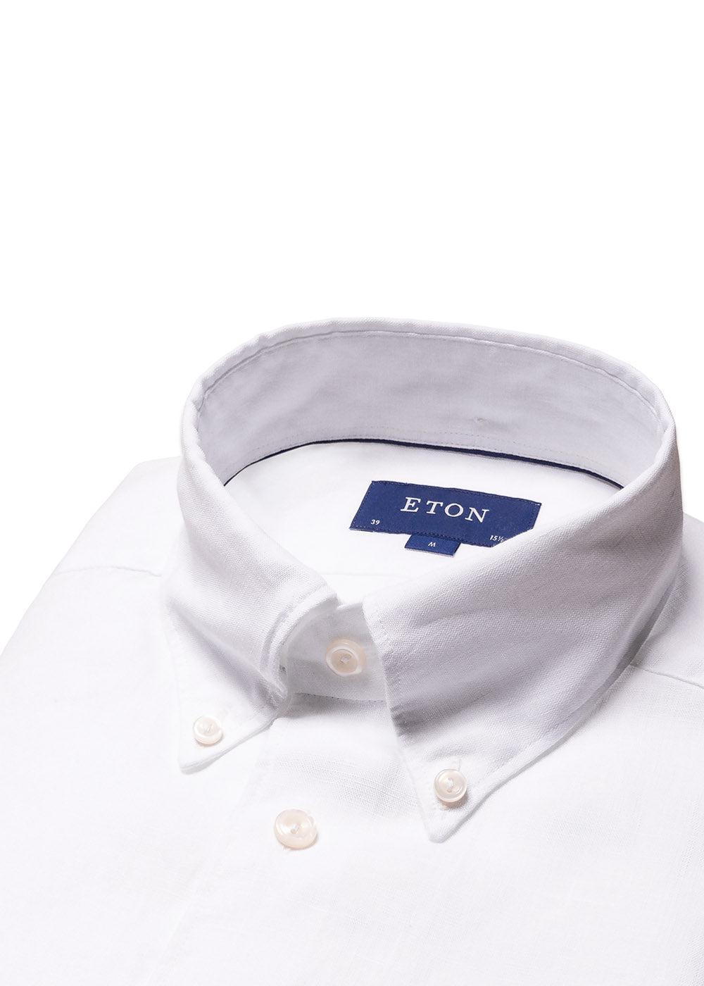 Slim Linen Shirt - White