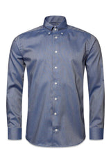 Etons Slim-Twill Button Down Shirt - Blue Purple. Køb shirts her.