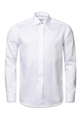 Etons Slim - White Dobby Evening Shirt - White. Køb shirts her.