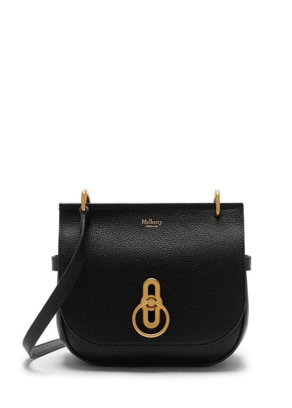 Mulberrys Small Amberley Satchel Small C - Black. Køb designertasker her.