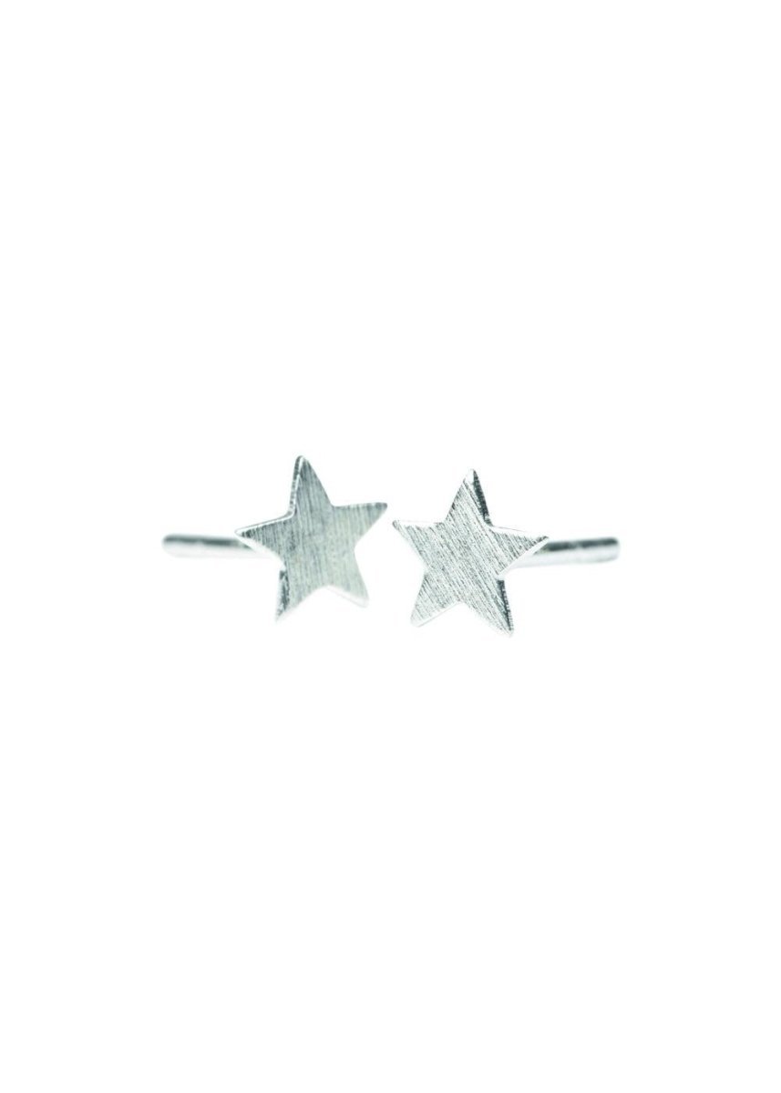 Pernille Corydons Small Star Earsticks - Silver. Køb øreringe her.