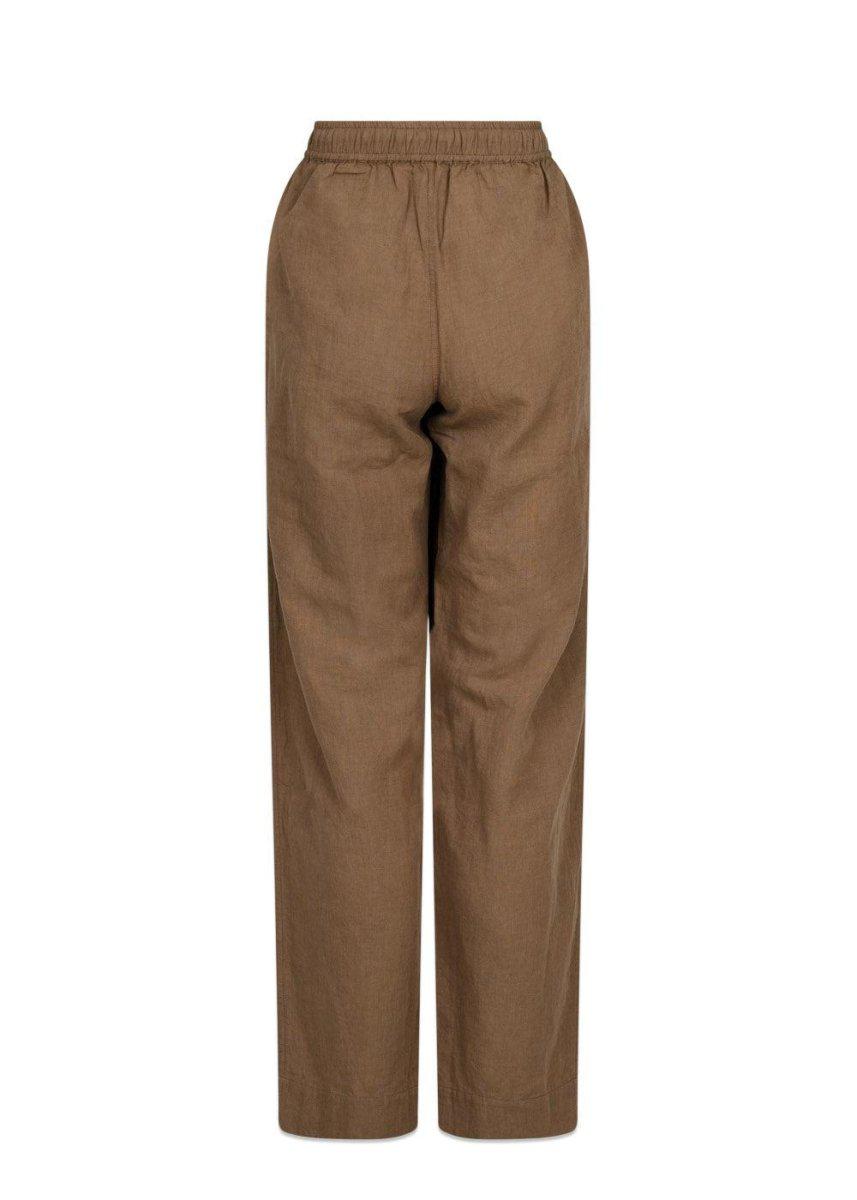 Sonar Linen Pants - Dusty Brown Pants812_158949_DustyBrown_345711554802426- Butler Loftet