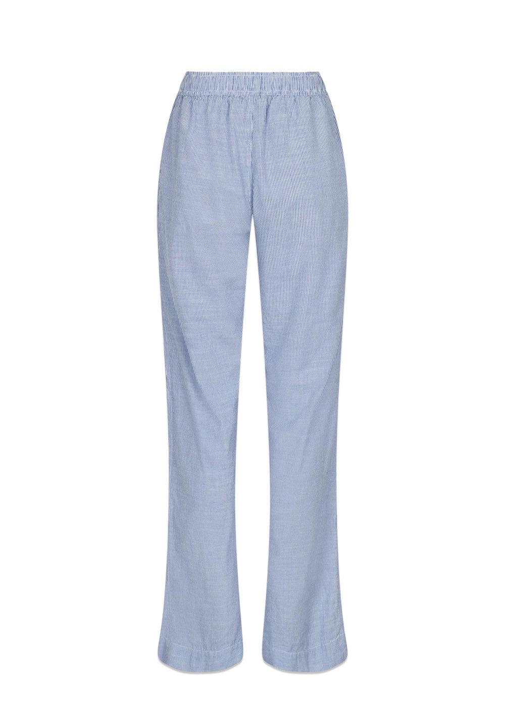 Sonar Mini Stripe Pants - Blue-Pants-Neo Noir-Butler Loftet