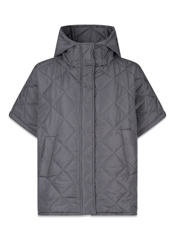 Modströms SophiaMD poncho - Rainy Grey. Køb overtøj her.