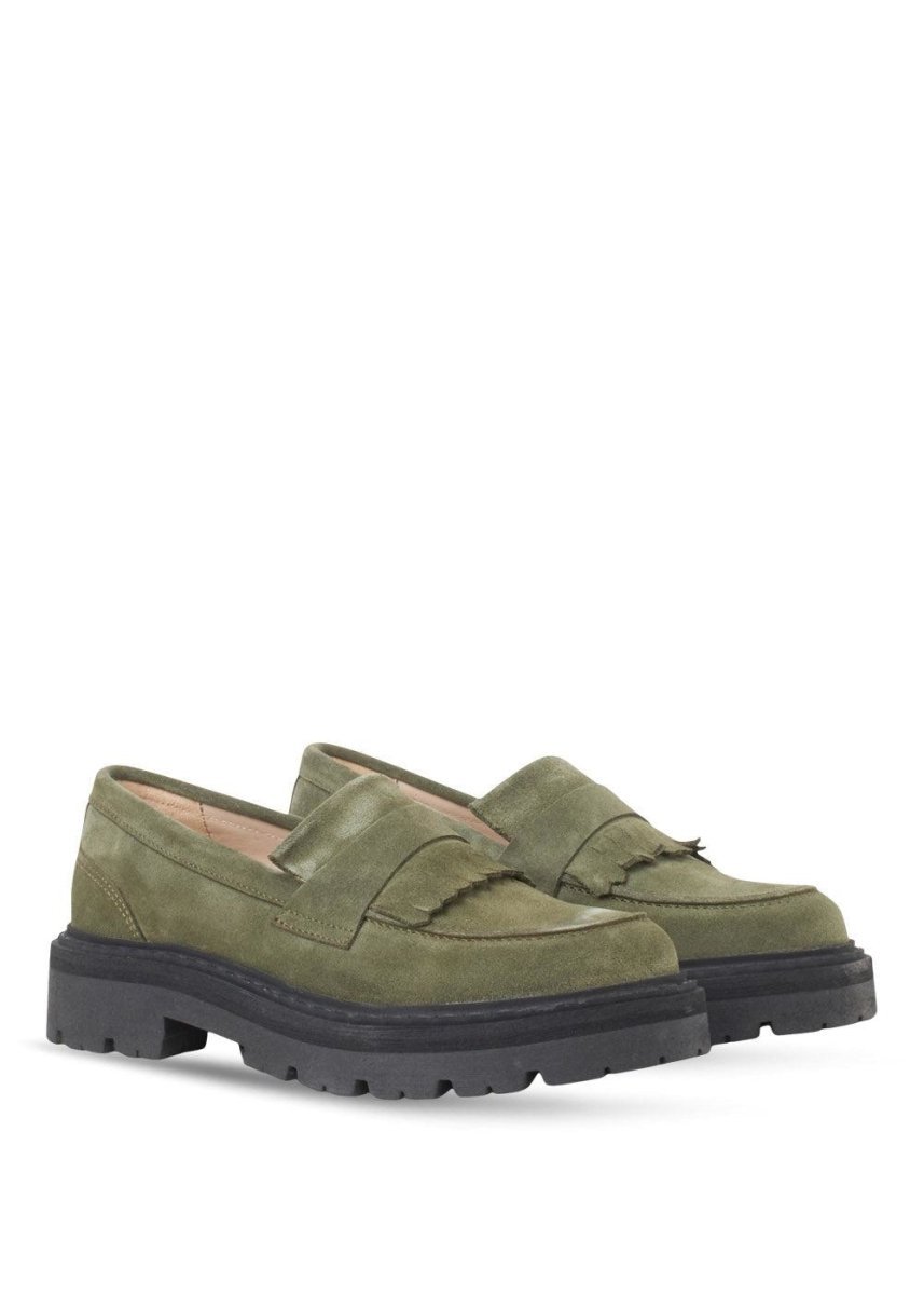 Spike Loafer - Army Suede - Army Shoes661_GPW2182-240_ARMY_365713399297139- Butler Loftet