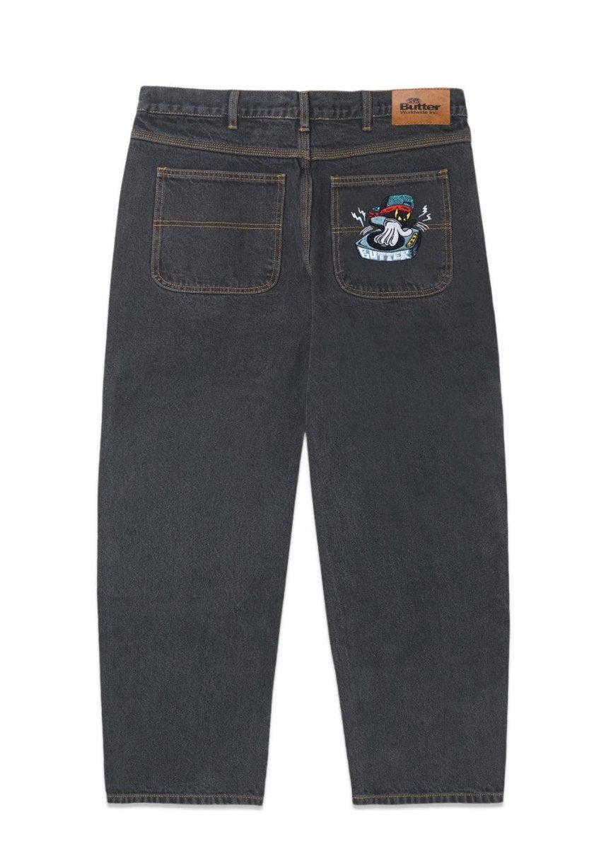 Spinner Denim Jeans - Faded Black Jeans814_SpinnerDenimJeans_fadedblack_282281120220365- Butler Loftet