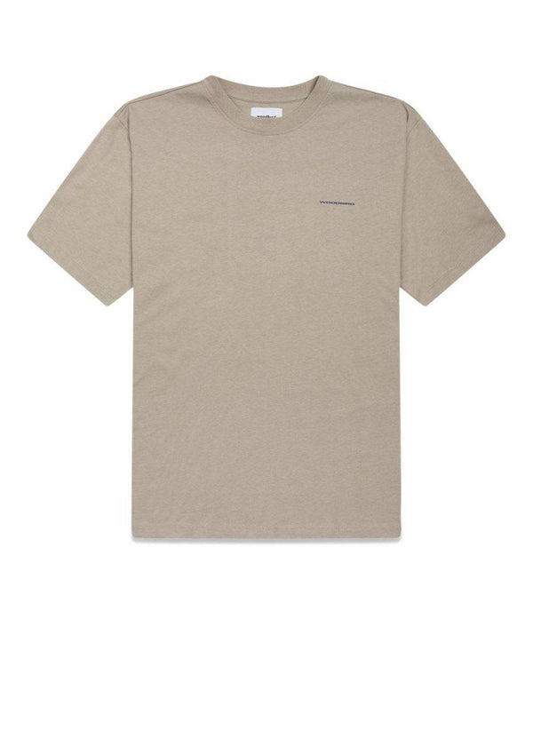 Woodbirds Steen Back Tee - Light Grey. Køb t-shirts her.