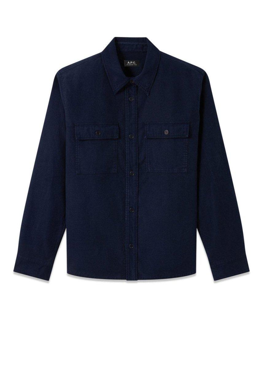 A.P.C's Surchemise bastian - Dk.Navy. Køb shirts her.