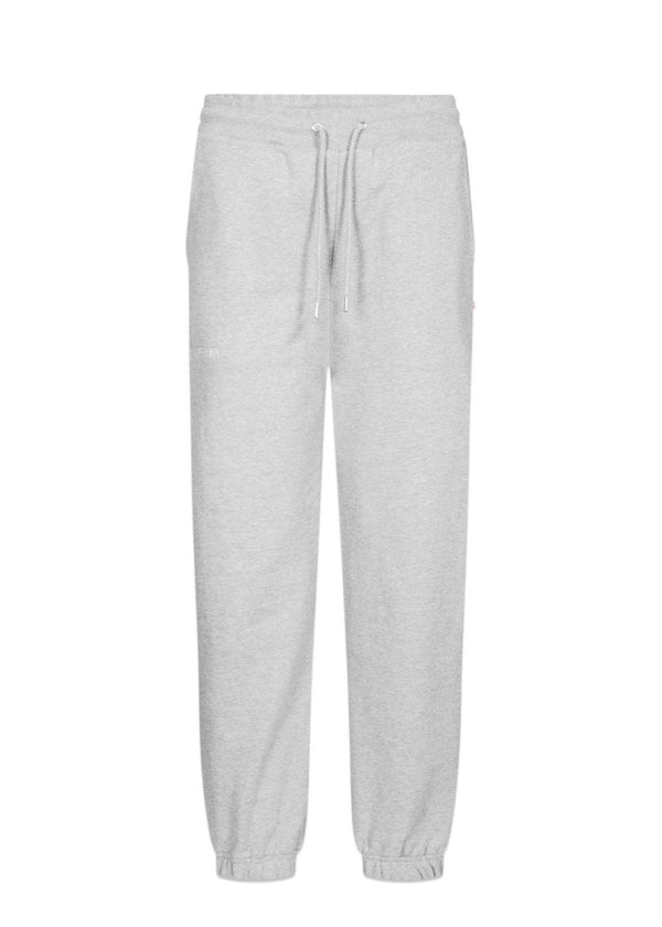 Han Kjøbenhavns Sweatpants - Light Grey Melange Logo. Køb sweatpants her.