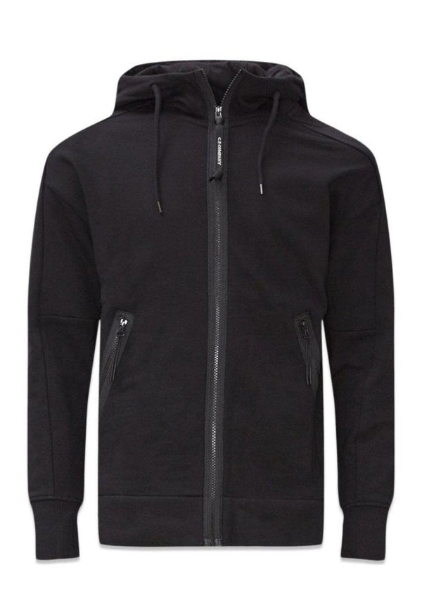 C.P. Companys Sweatshirts Hooded Open - Black. Køb hoodies her.
