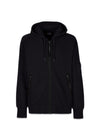 C.P. Companys Sweatshirts-Hooded Open - Black. Køb hoodies her.