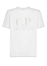 C.P. Companys T-Shirts Short Sleeve Jersey - Gauze White. Køb t-shirts her.