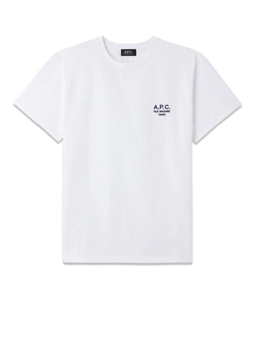 A.P.C's T-shirt Raymond - Blanc. Køb t-shirts her.