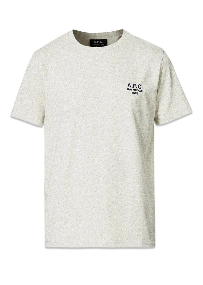 A.P.C's T-shirt Raymond - Ecru Chine. Køb t-shirts her.