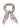 TG Logo Scarf Large - Beige/Black Print