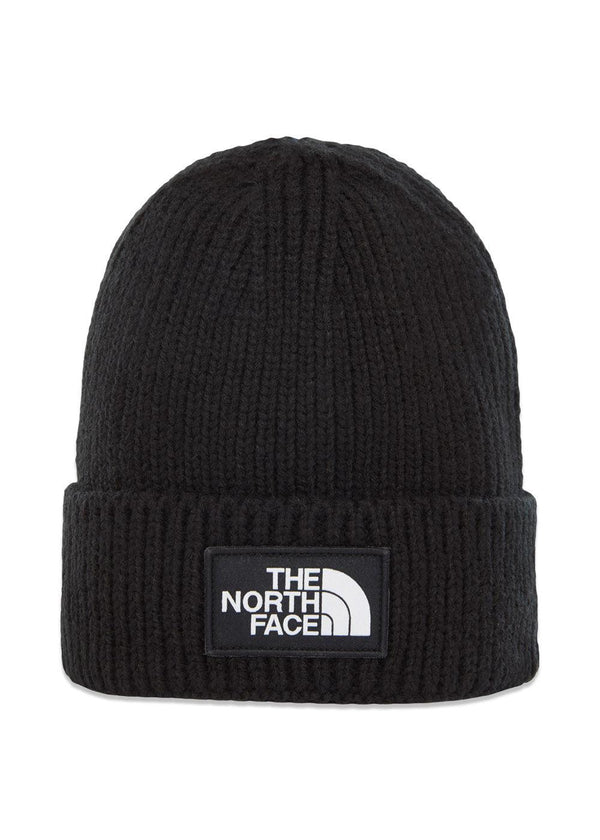 The North Faces TNF LOGO BOX CUFFED BEANIE - Tnf Black. Køb accessories her.