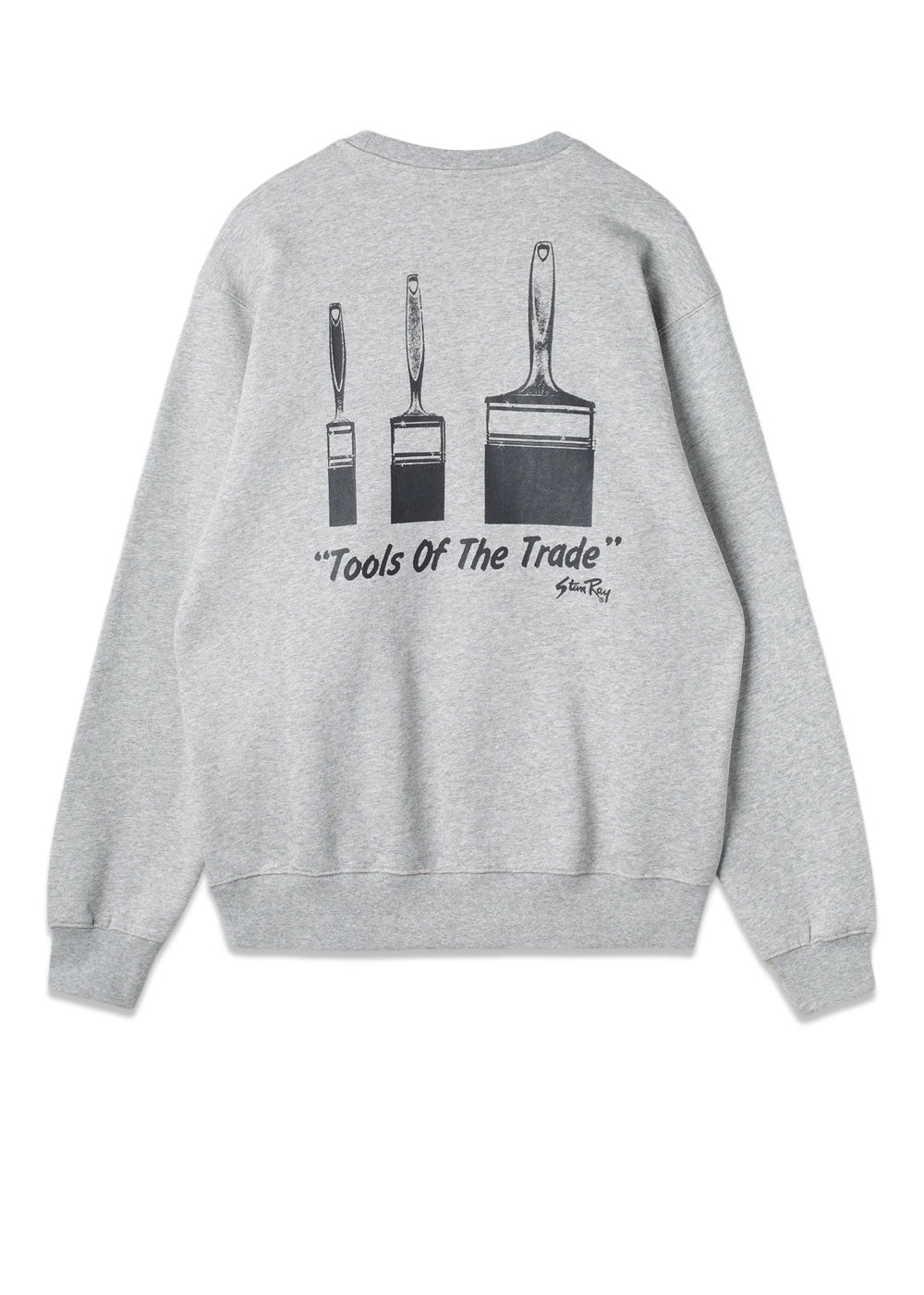 TOOLS OF THE TRADE CREW - Grey Heather-T-shirts-Stan Ray-Butler Loftet