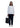 TRIBECA SHOPPING BAG - Black+Royal+Black
