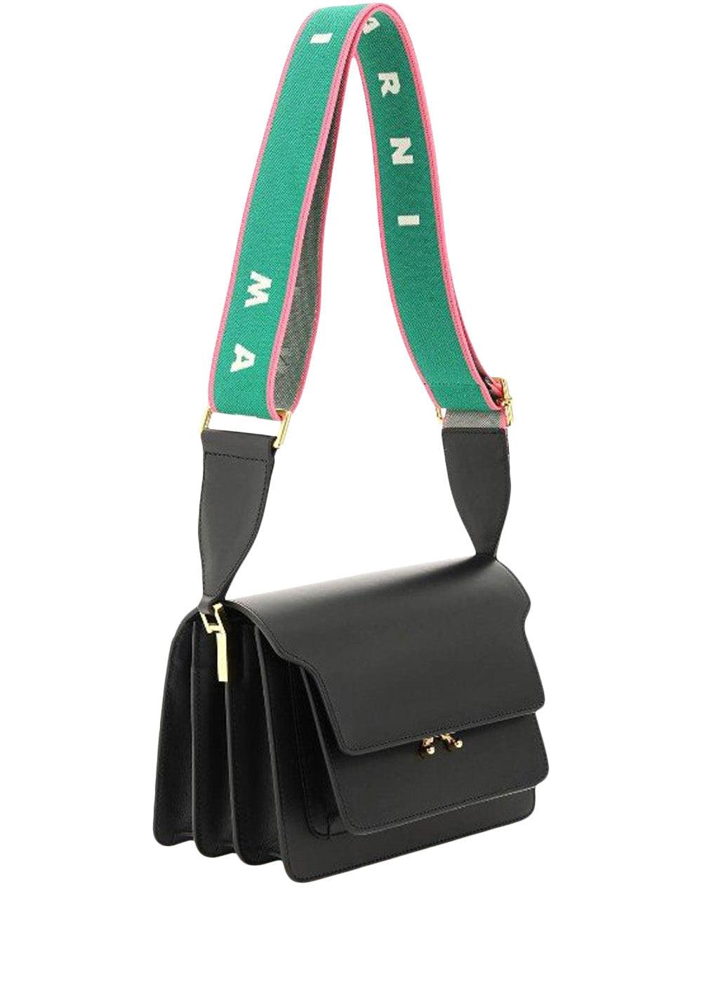 TRUNK BAG - Black+Garden Green+Fuchsia+Sil