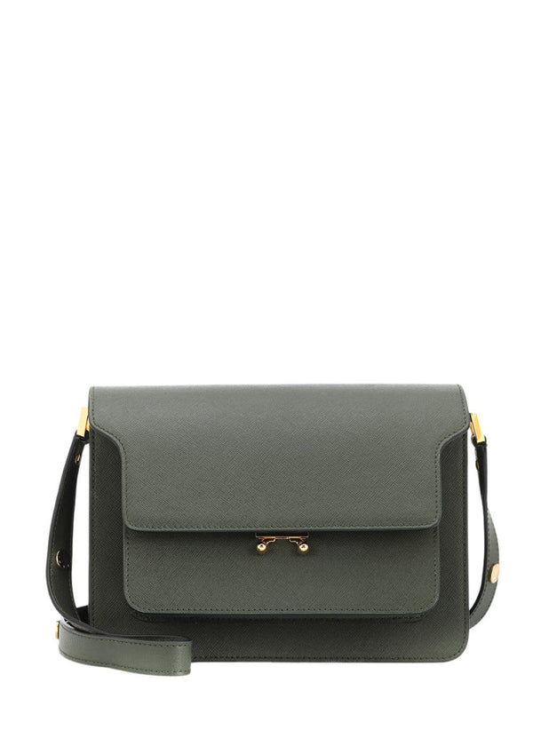 Marnis TRUNK BAG - Forrest Green. Køb designertasker||skuldertasker her.