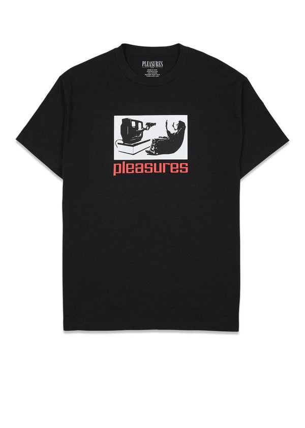 Pleasures' TV T-shirt - Black. Køb t-shirts her.