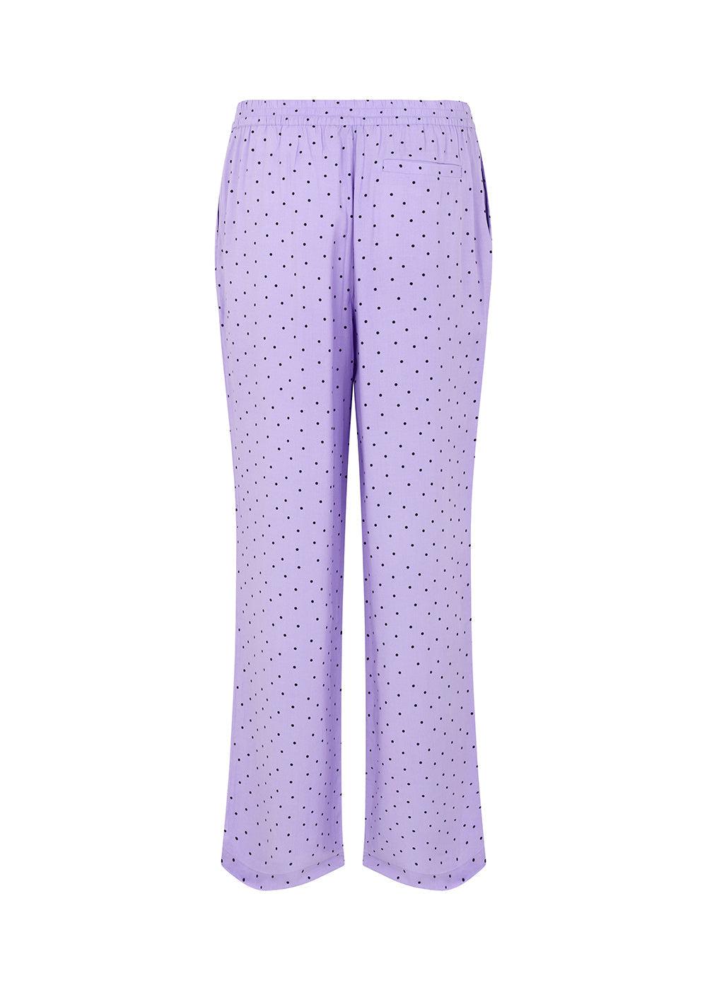 Talle print pants - Lavender Polka
