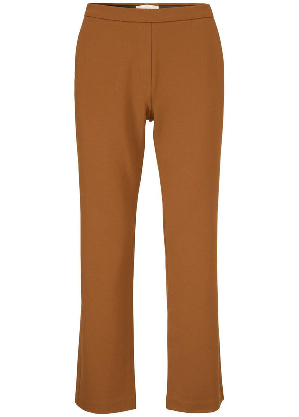 Modströms Tanny cropped pants - Chestnut. Køb bukser her.