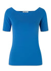 Modströms Tansy top - Palace Blue. Køb t-shirts her.