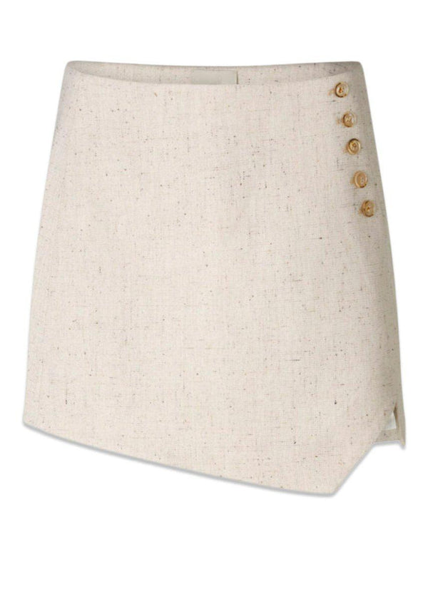 The Garments Taranto Button Skirt - Linen. Køb skirts her.