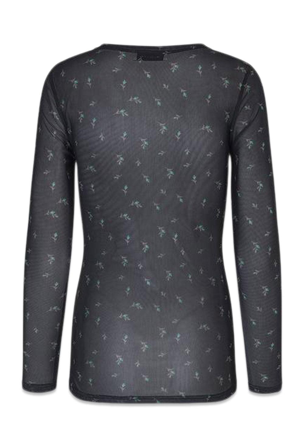 Tasse print top - Green Bloom