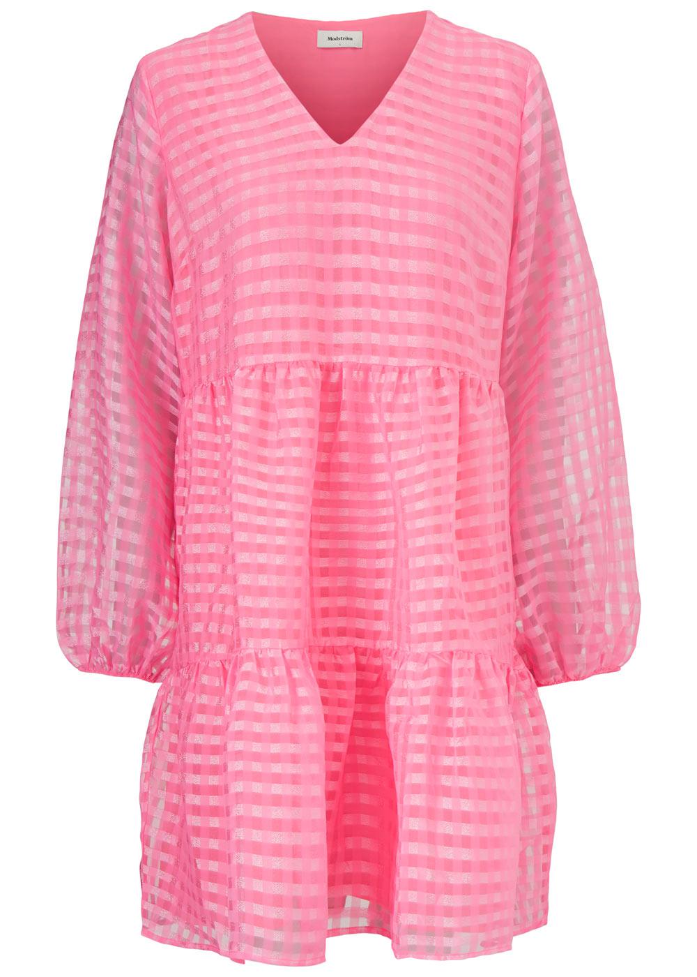 Modströms Tatty dress - Taffy Pink. Køb kjoler her.
