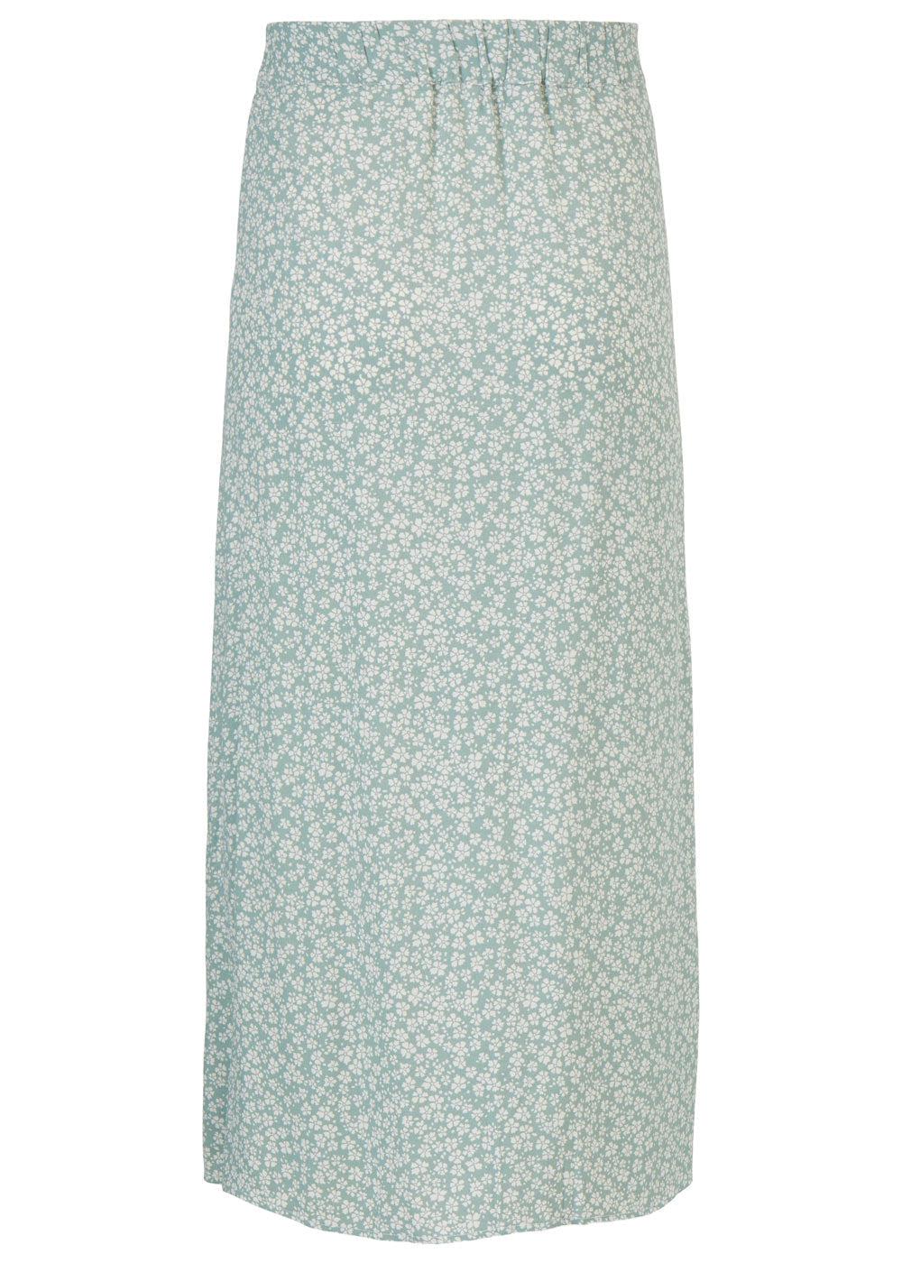 Teddy print skirt - Sage Bloom