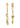 Maanestens Theodora Earrings - Sterling Silver (925) Gold Pla. Køb øreringe her.