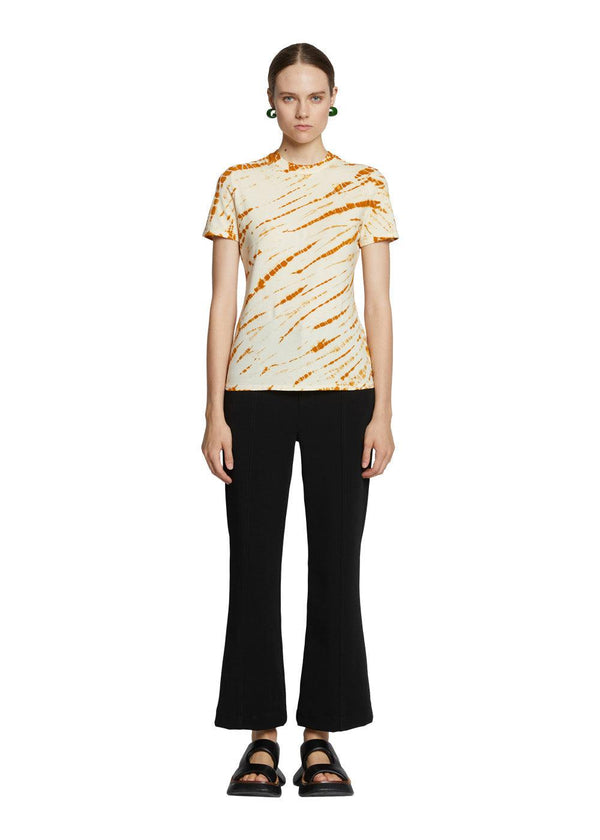 Proenza Schoulers Tie Dye T-shirt - Vanilla/Ochre. Køb t-shirts her.