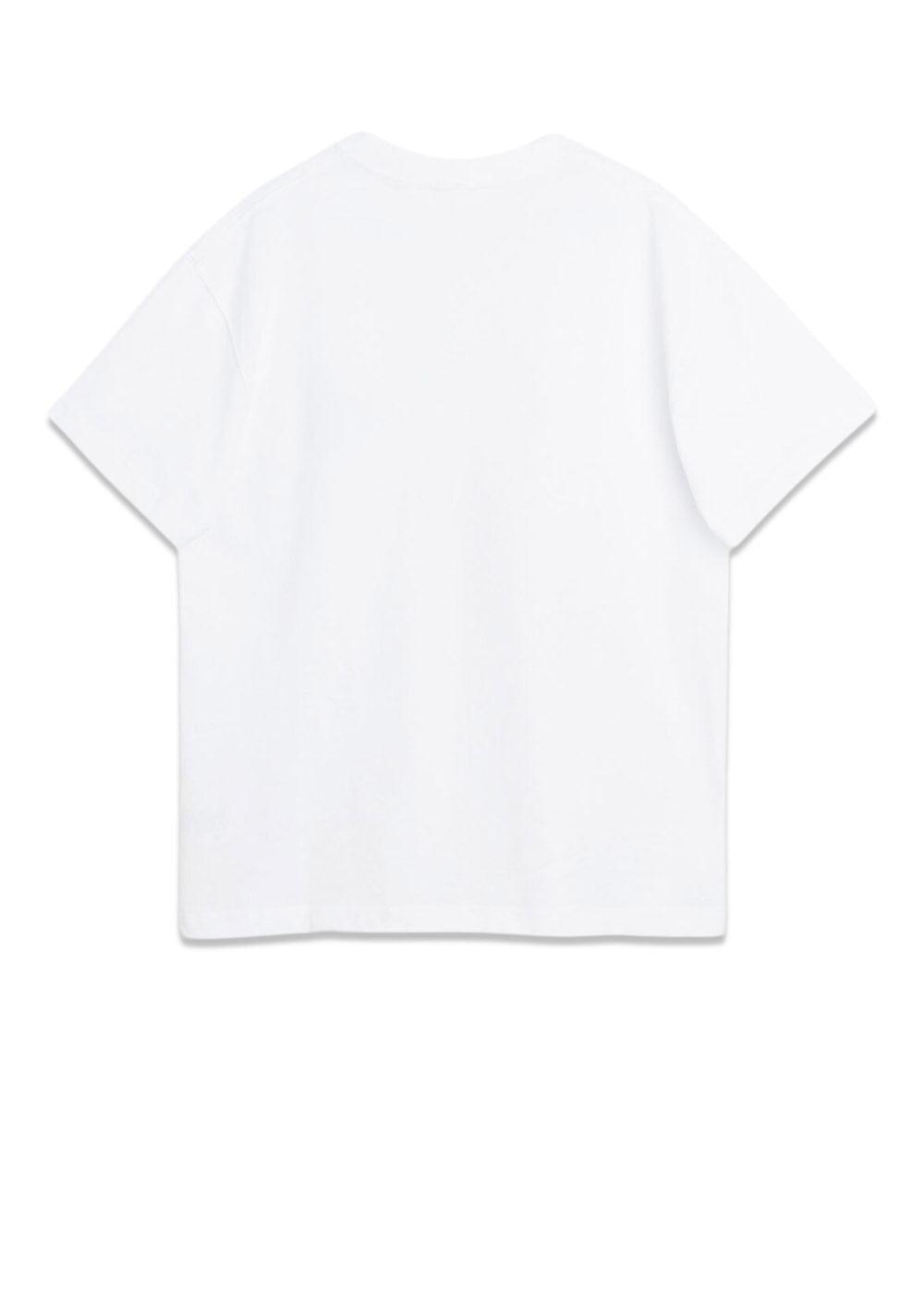 Tilting logo t-shirt - White