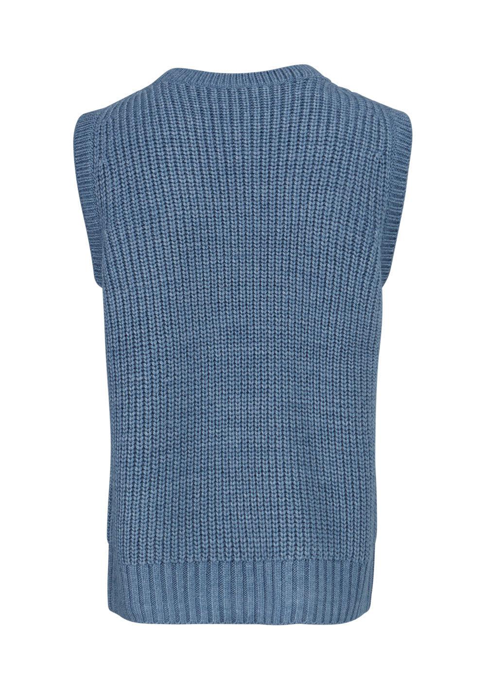 Timme vest - Chambray Blue