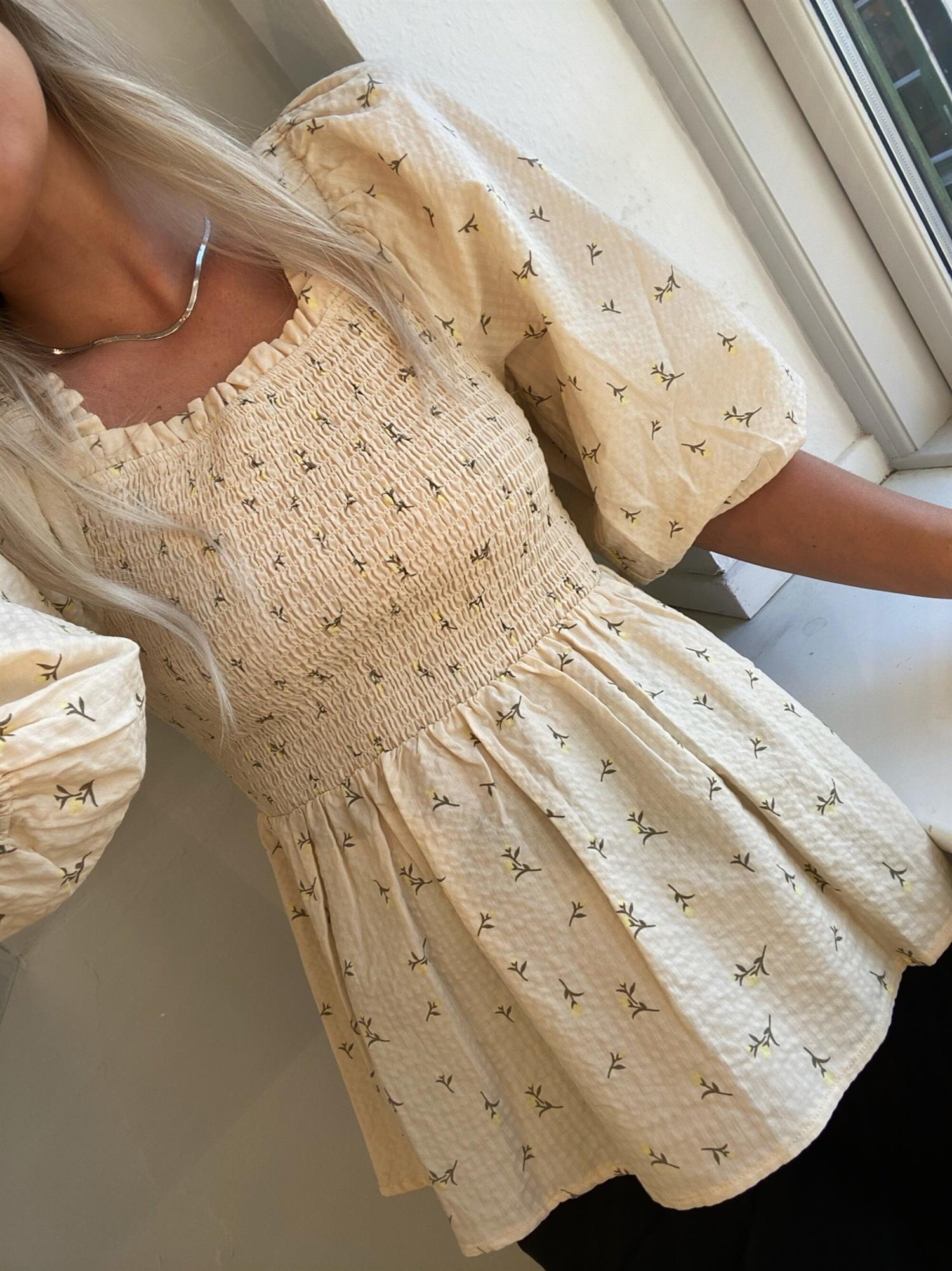 Tinne print top - Lemon Bloom