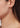 Tiny Rhombus Earing - Forgyldt Sterling Sølv