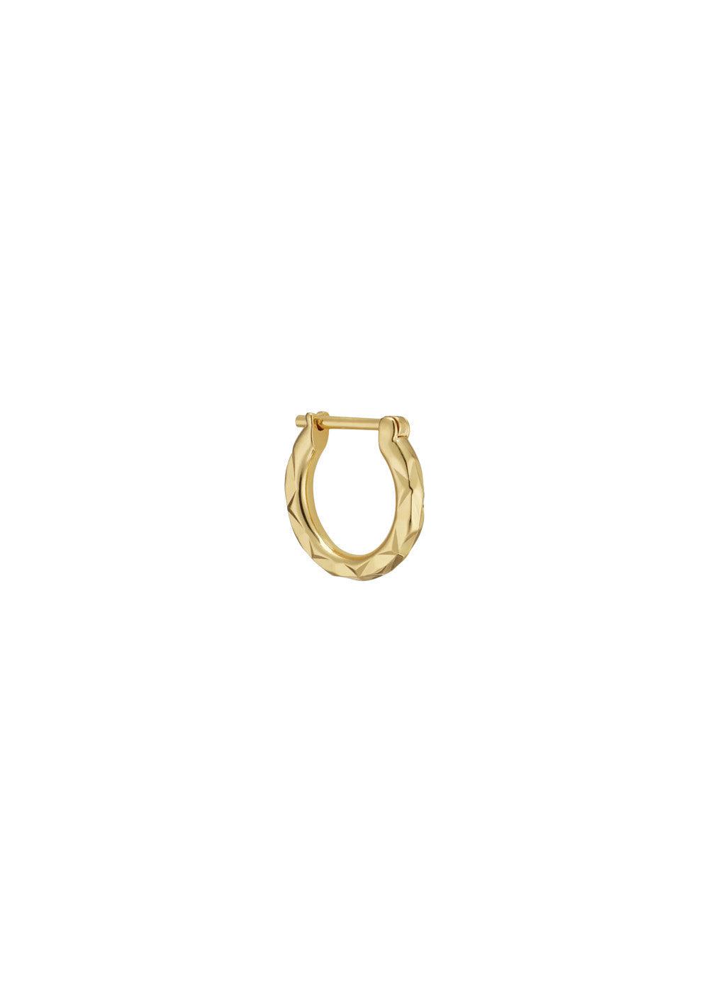 Jane Kønigs Tiny Rhombus Earing - Forgyldt Sterling Sølv. Køb øreringe her.