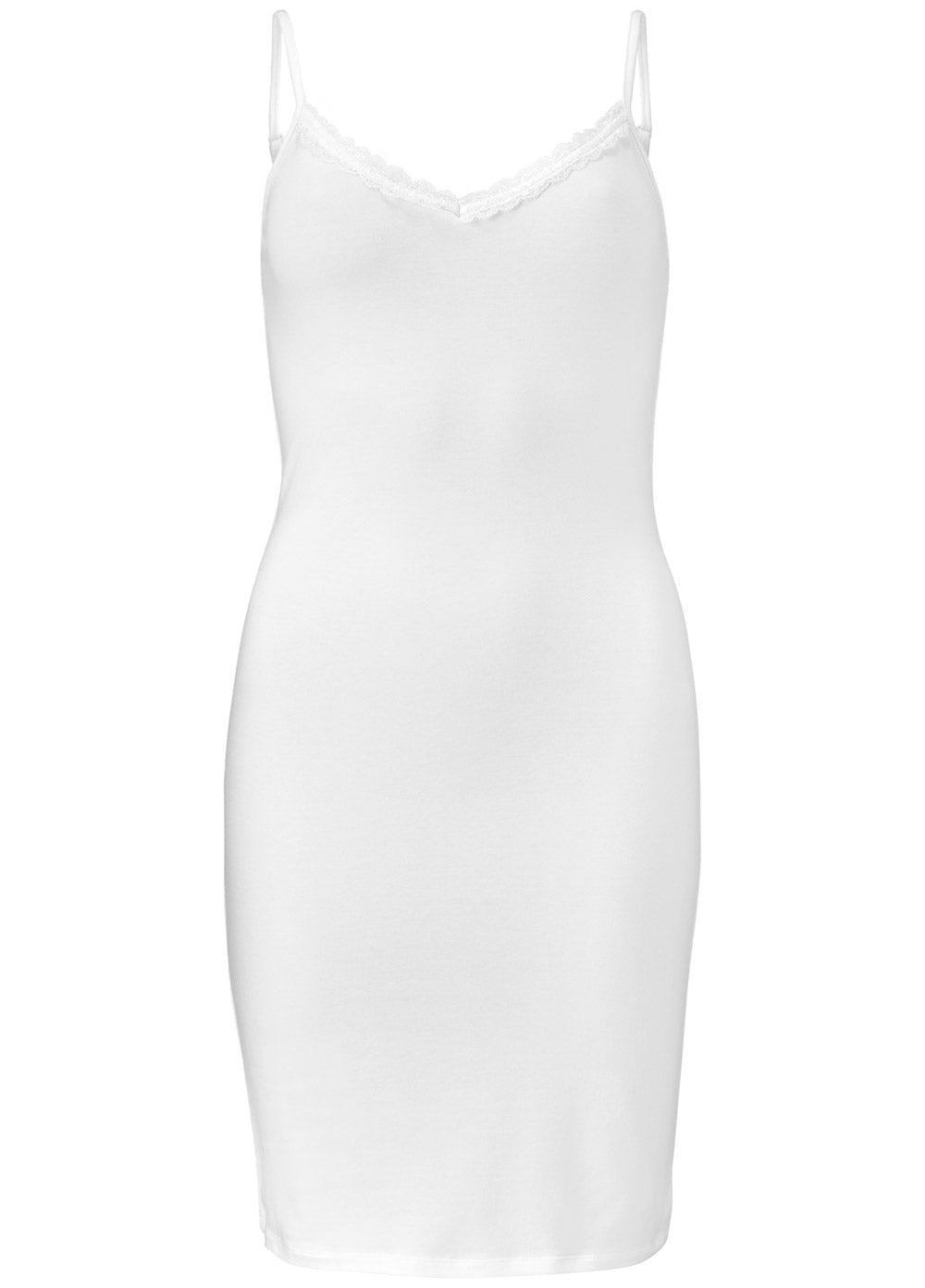 Modströms Toy strap dress - White. Køb toppe her.