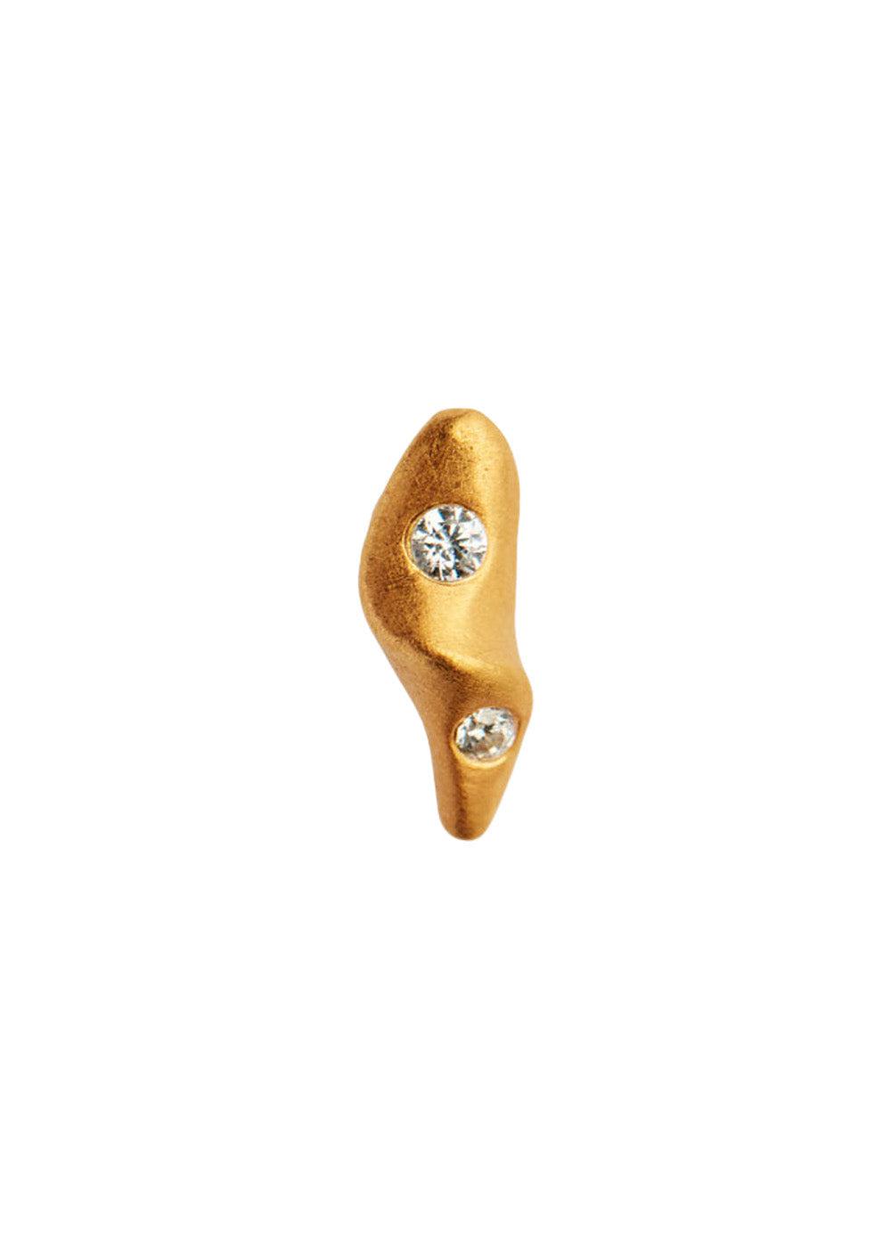 Stine A's Tres Petit Velvet Earring Gold - Gold. Køb smykker her.