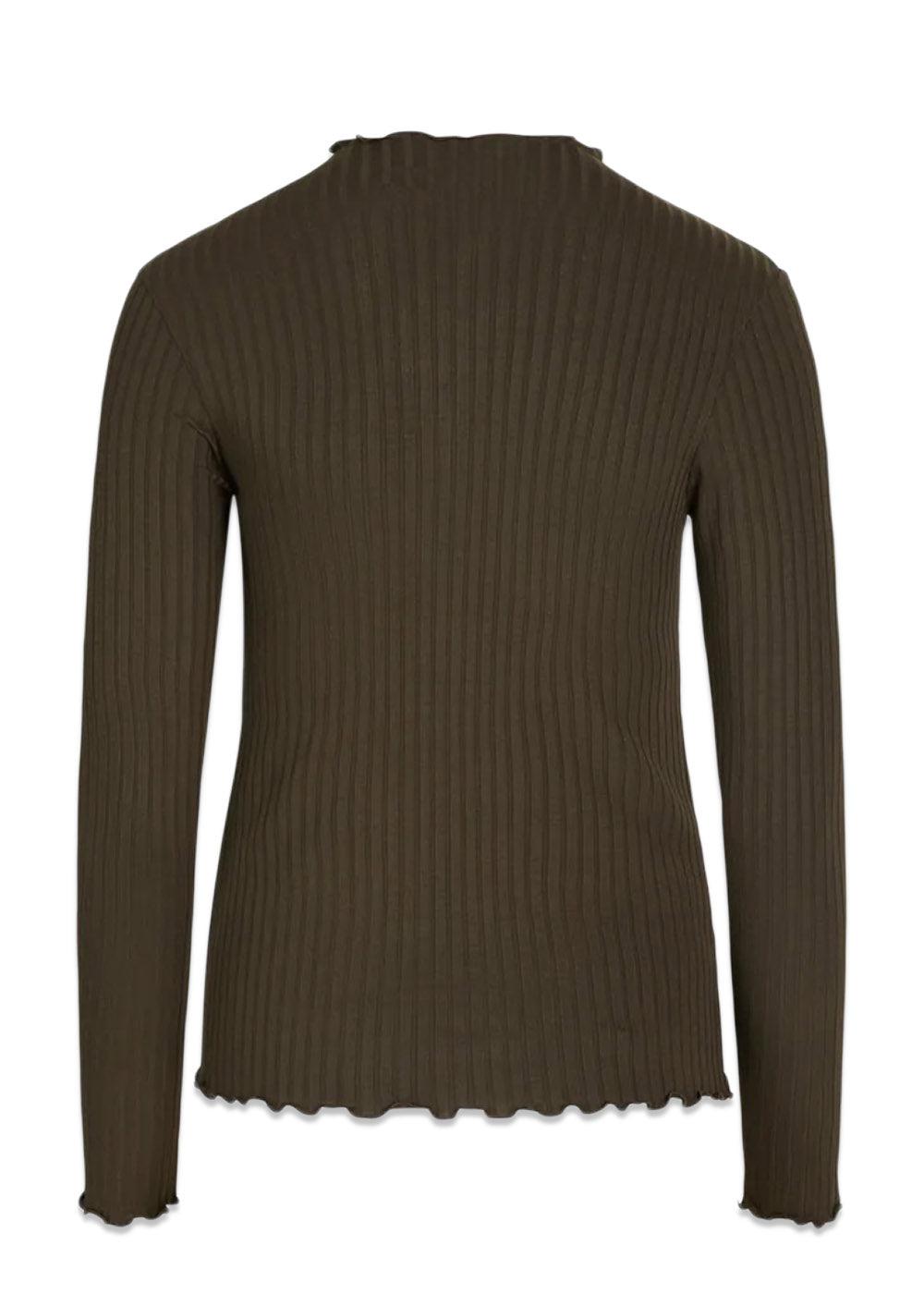 Trutte Tee 5x5 Solid - Wren-Blouses-Mads Nørgaard-Butler Loftet