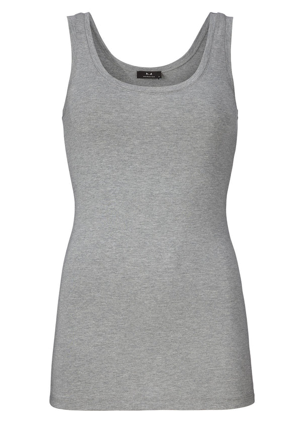 Modströms Tulla - Grey Melange. Køb toppe her.